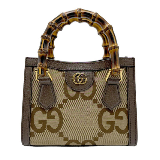 Gucci Canvas Brown Handbags