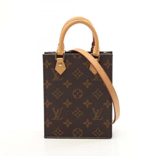 Louis Vuitton Coated Canvas Brown Handbags