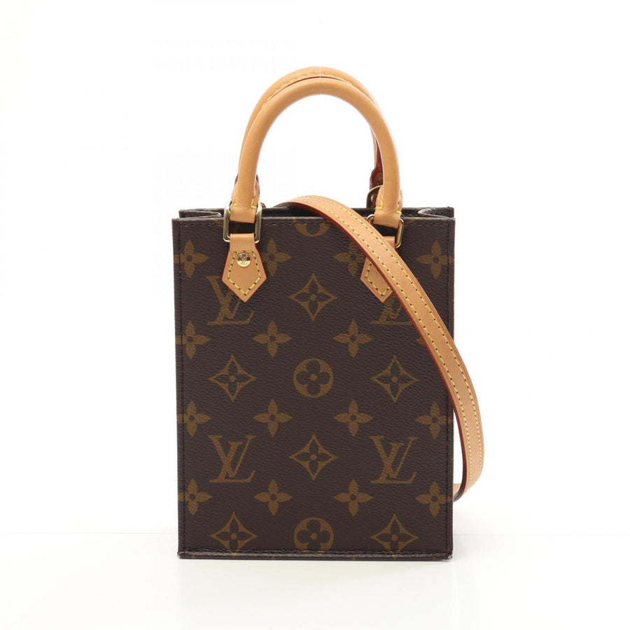 Louis Vuitton Coated Canvas Brown Handbags