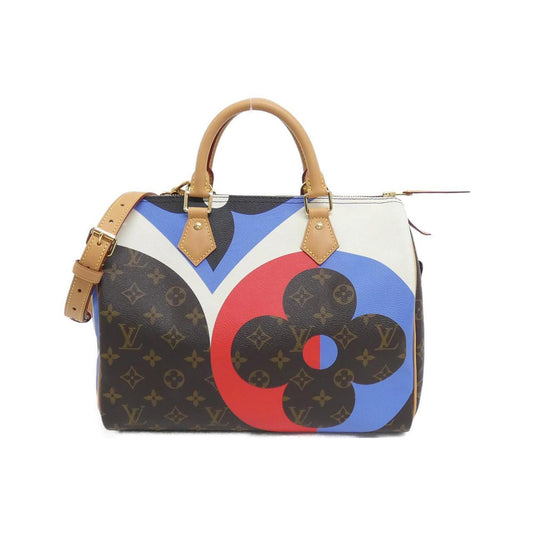 Louis Vuitton Coated Canvas Brown Travel Bags