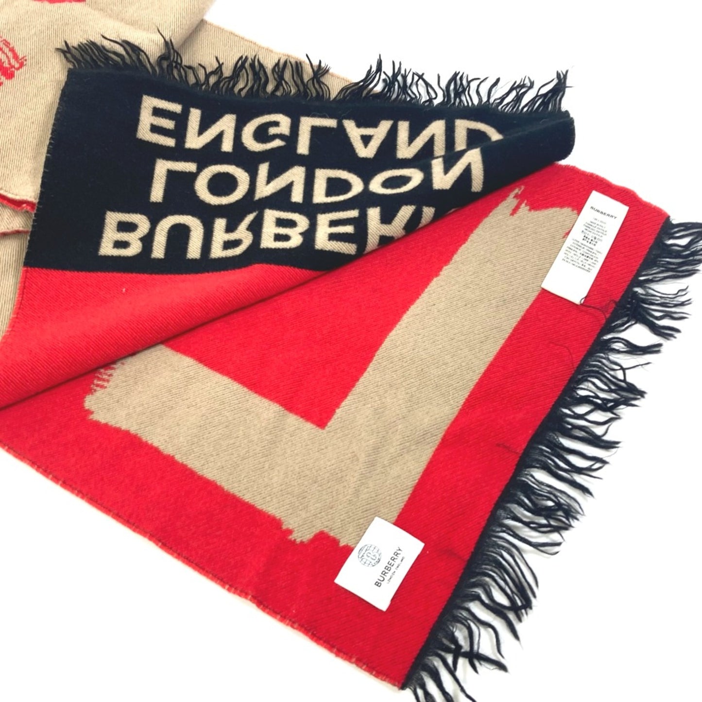 Burberry Wool Brown Scarves