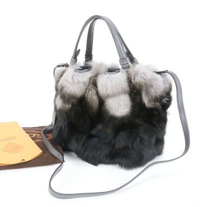 Tod's Others Gray Shoulder Bags