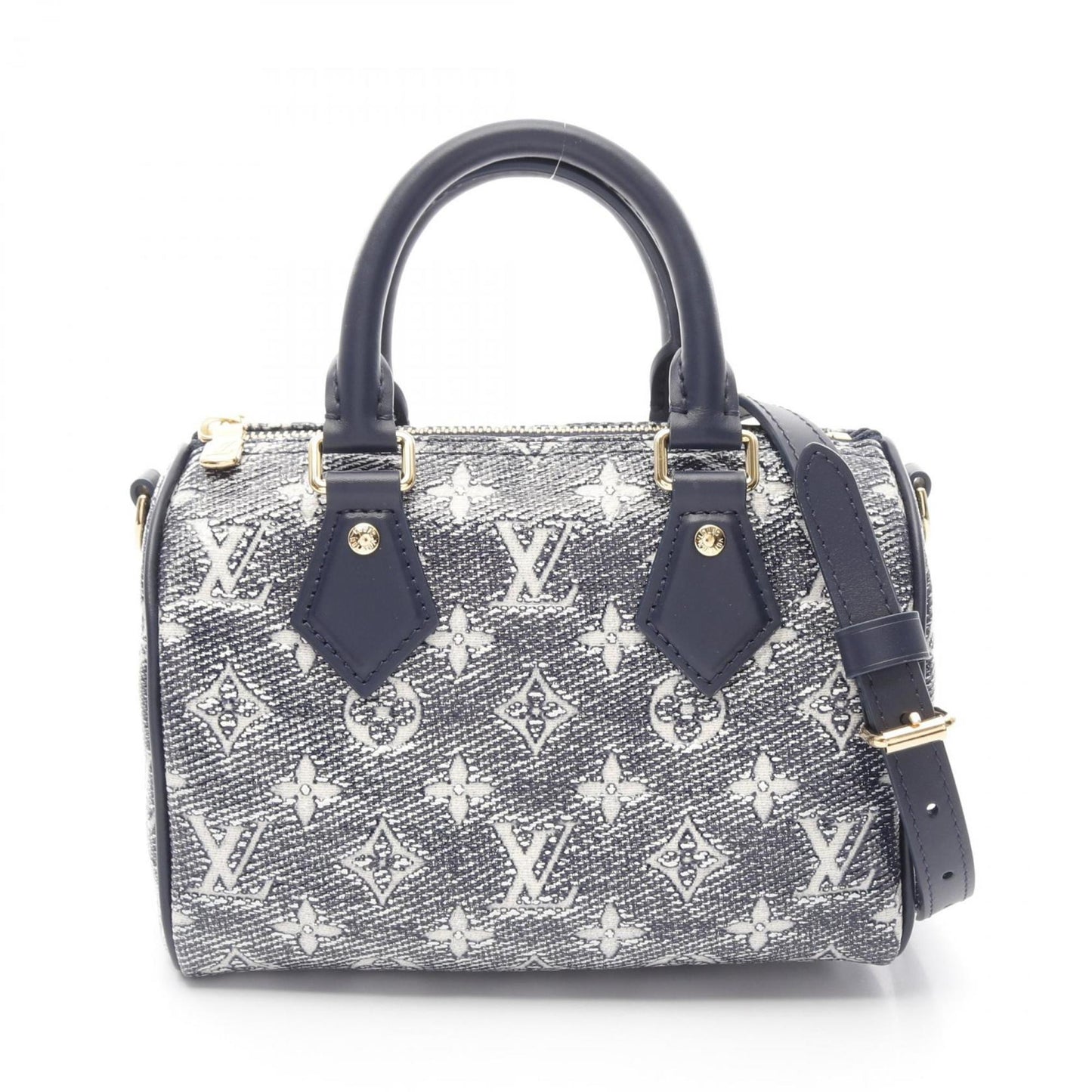 Louis Vuitton Coated Canvas Blue Handbags