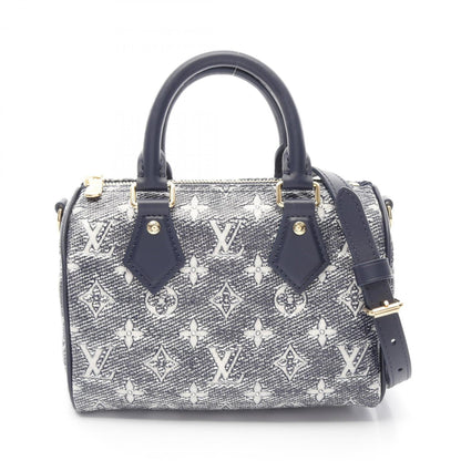 Louis Vuitton Coated Canvas Blue Handbags