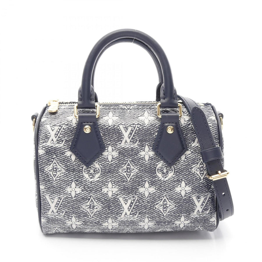 Louis Vuitton Coated Canvas Blue Handbags