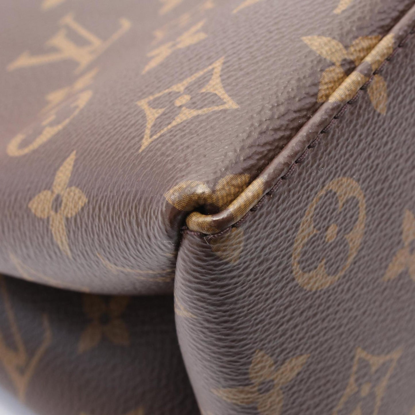 Louis Vuitton Coated Canvas Brown Handbags