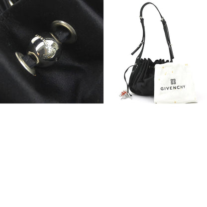 Givenchy Satin Black Shoulder Bags