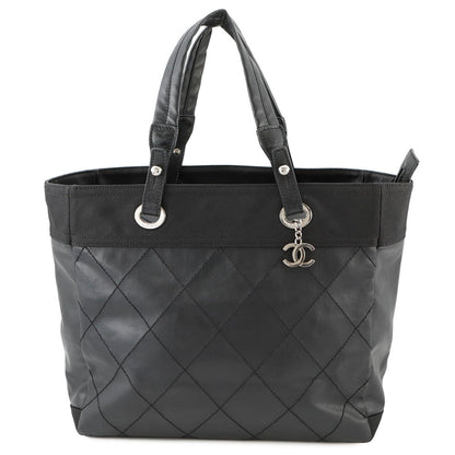 Chanel Canvas Black Tote Bags