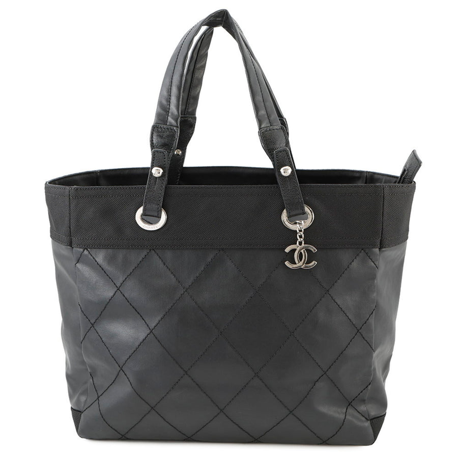 Chanel Canvas Black Tote Bags