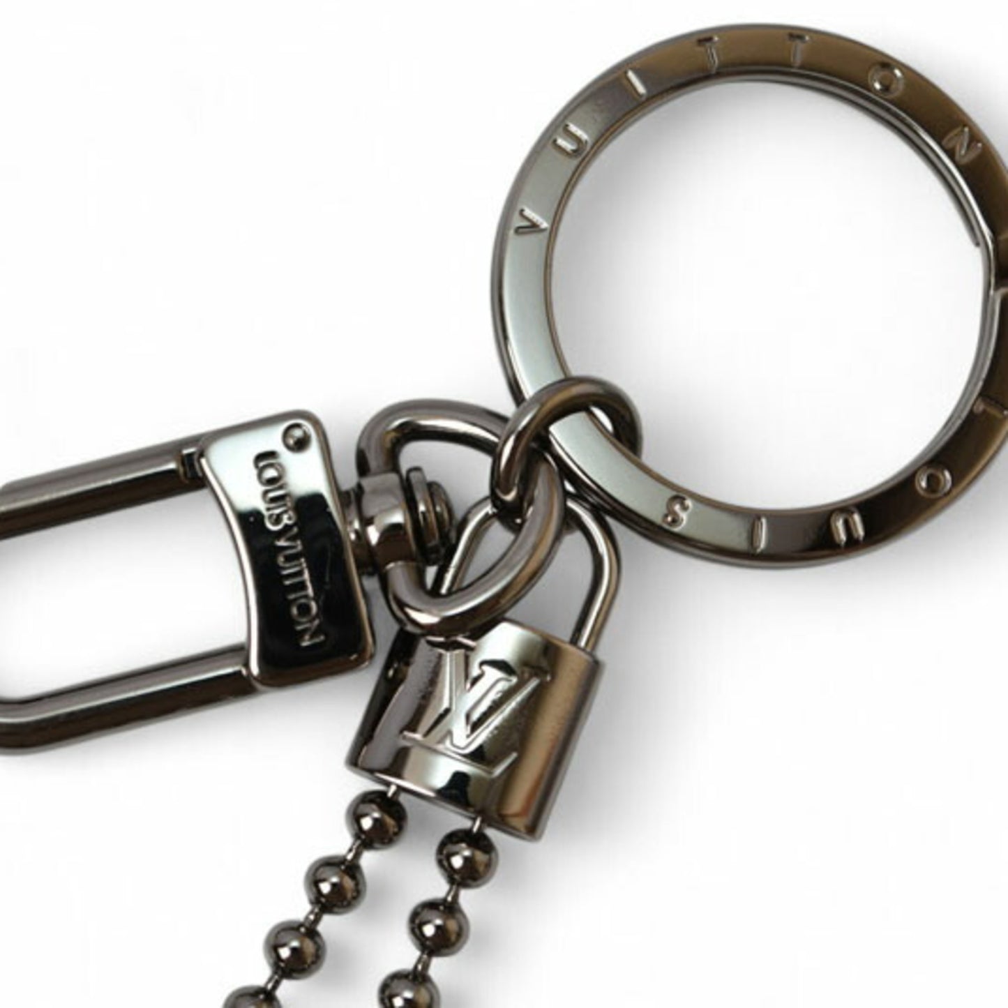 Louis Vuitton Other Metal Black Key Rings