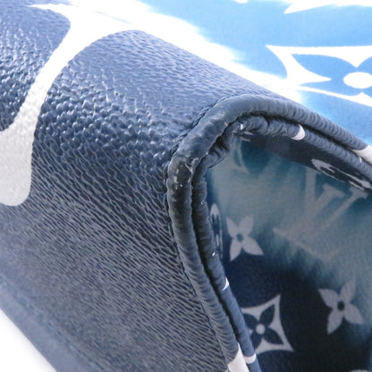 Louis Vuitton Monogram Canvas Blue Tote Bags