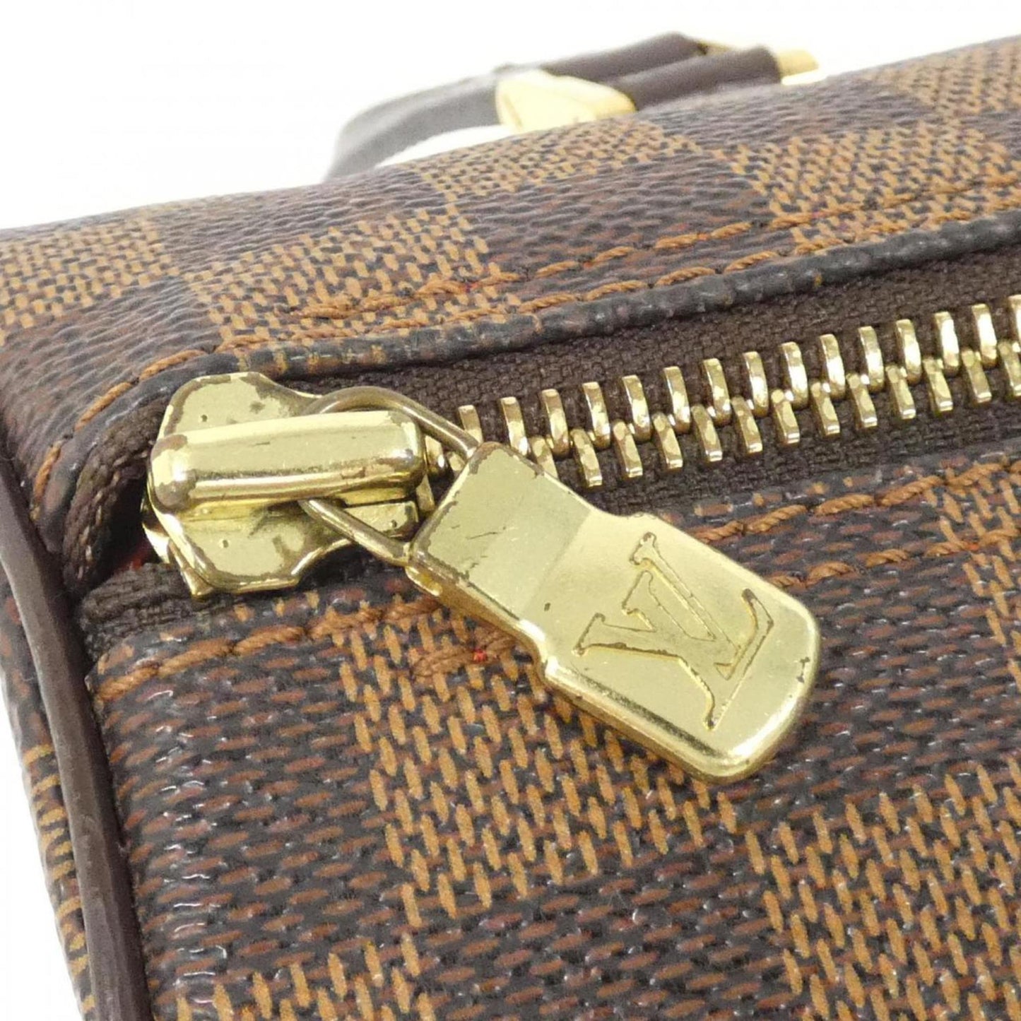 Louis Vuitton Coated Canvas Brown Handbags