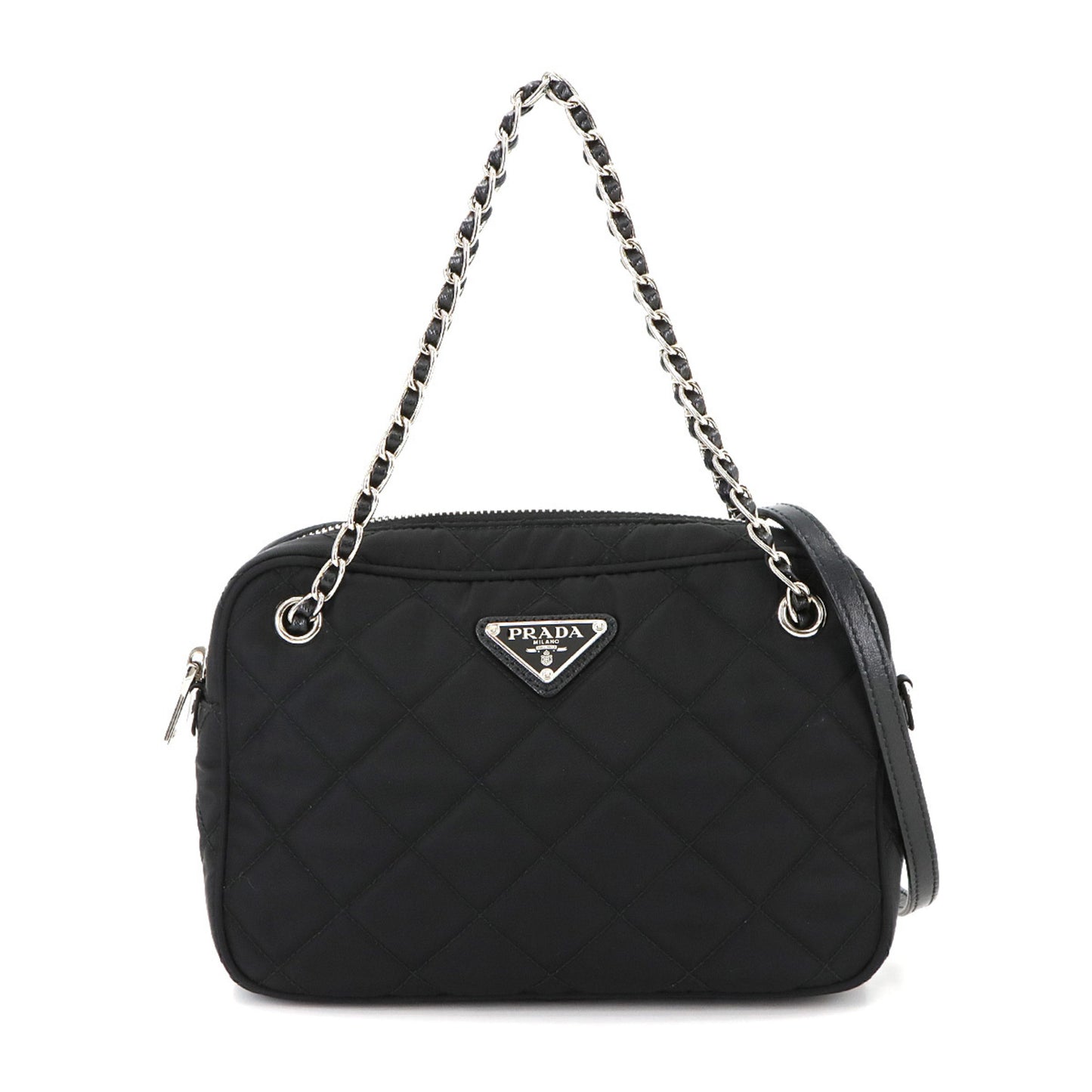 Prada Nylon Black Handbags