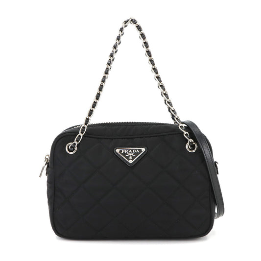 Prada Nylon Black Handbags