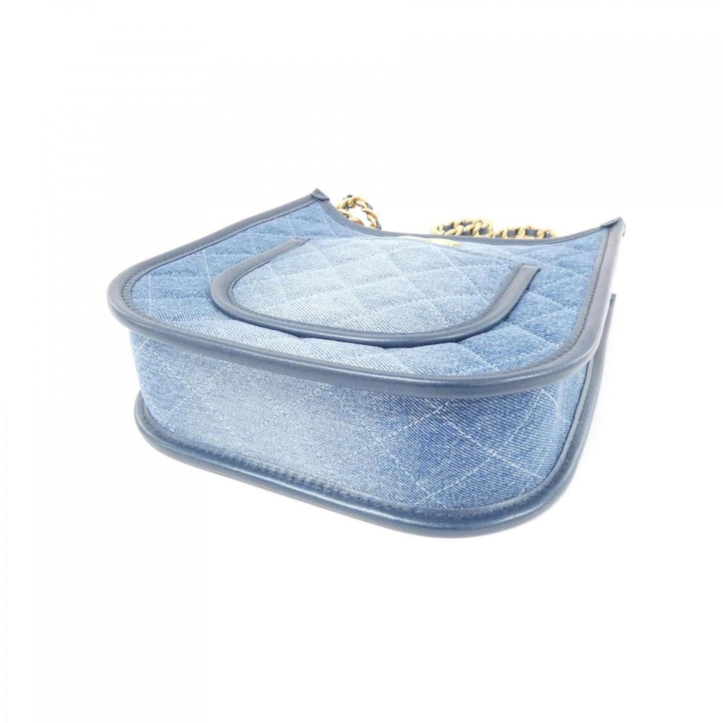 Chanel Denim Blue Shoulder Bags
