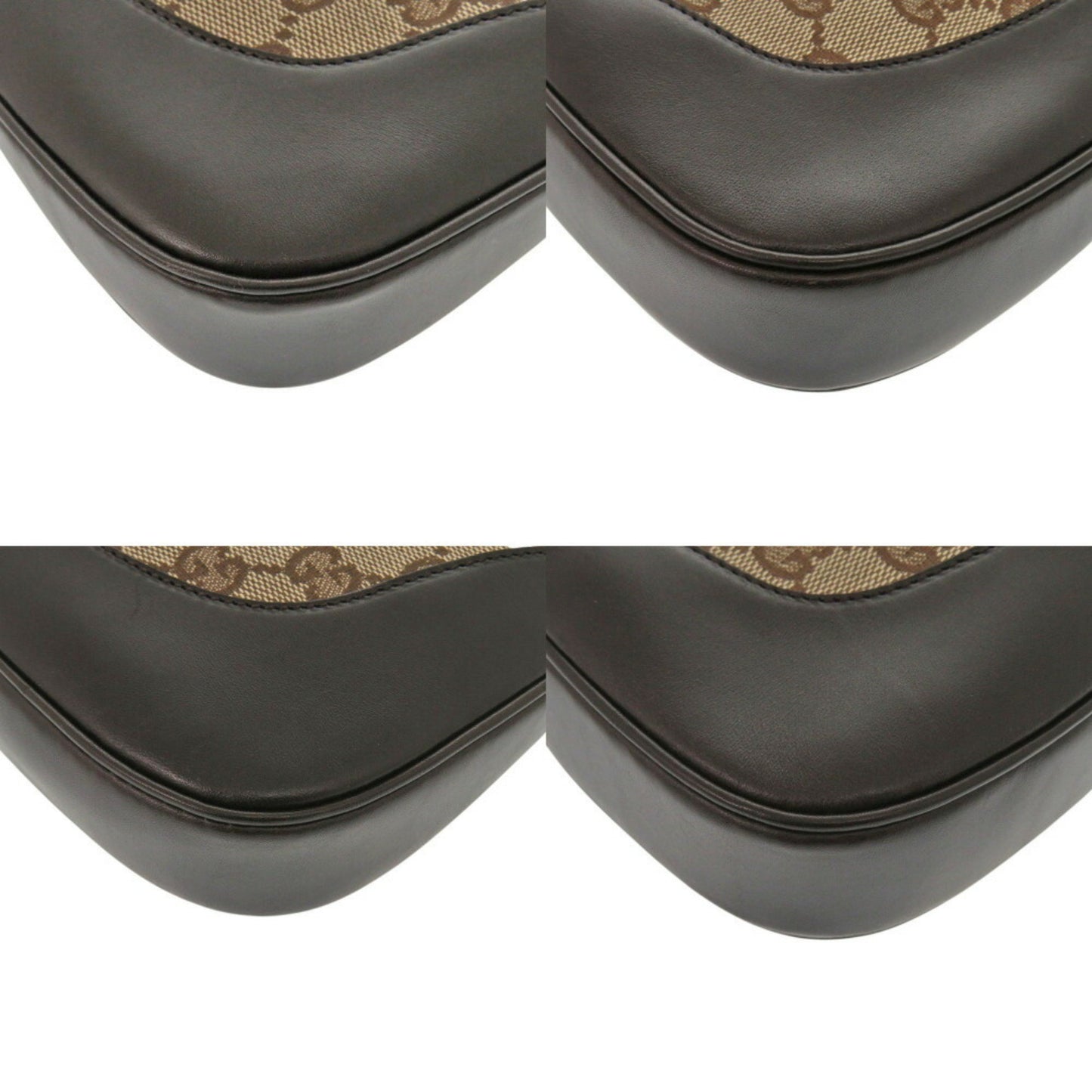 Gucci Canvas Brown Shoulder Bags