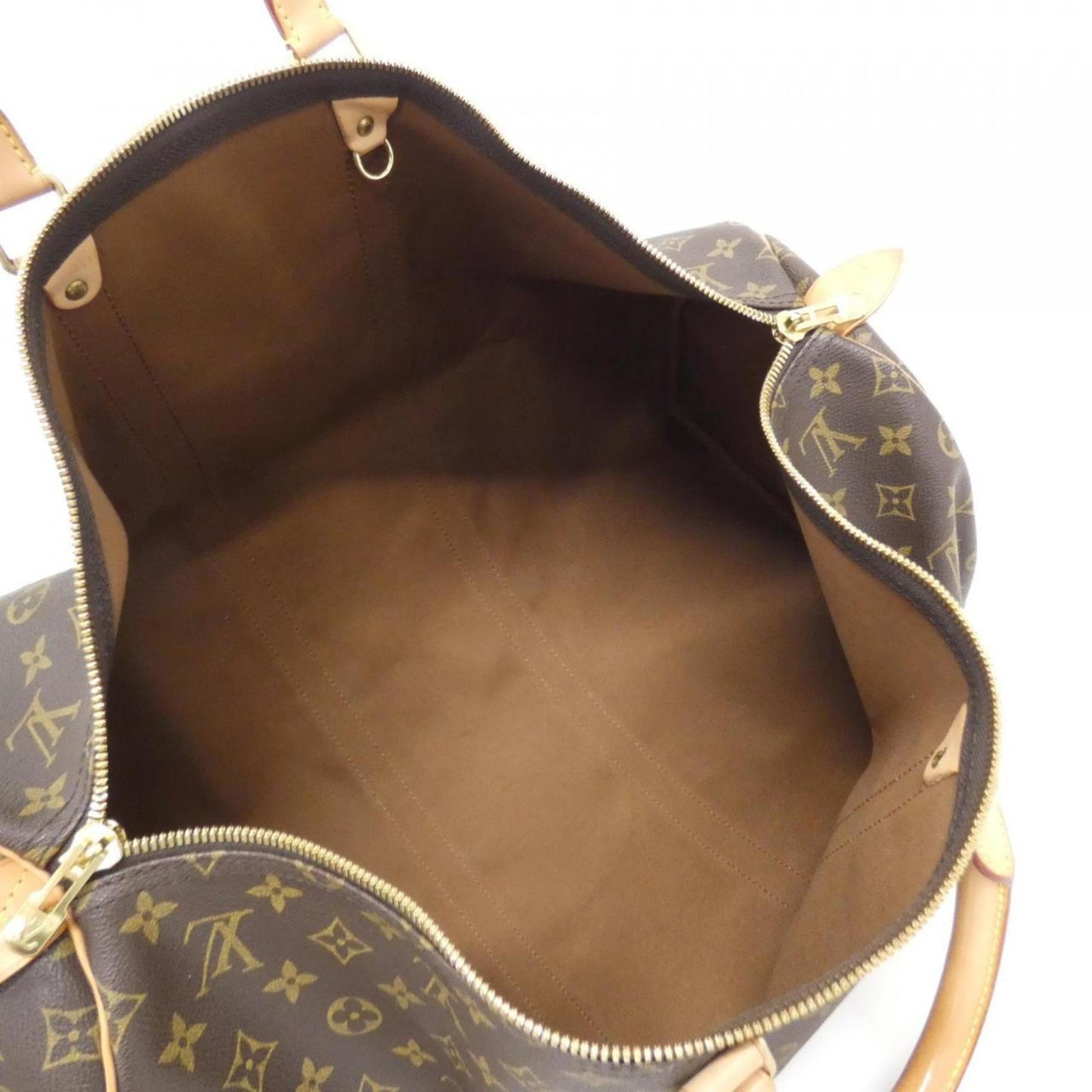Louis Vuitton Coated Canvas Brown Travel Bags