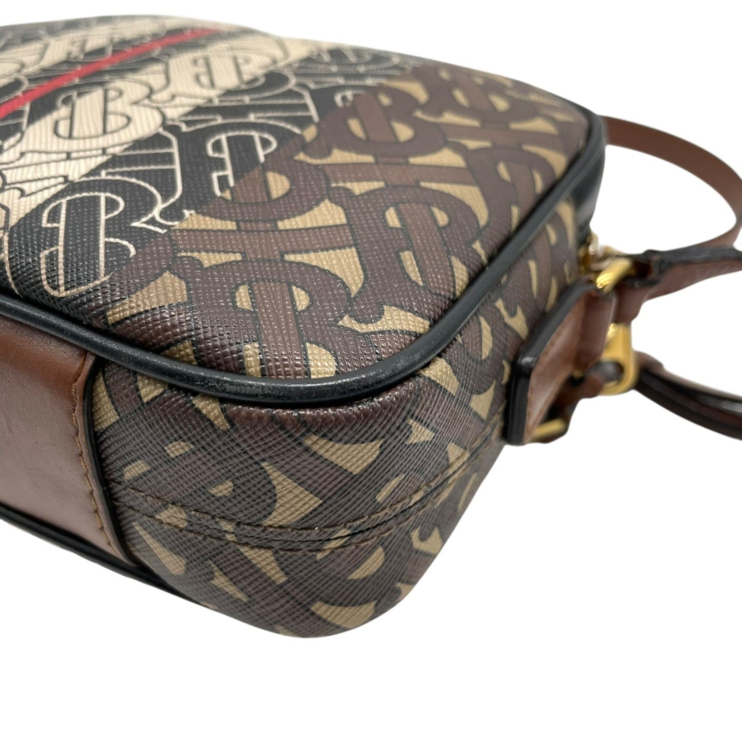 Burberry Pvc Brown Shoulder Bags