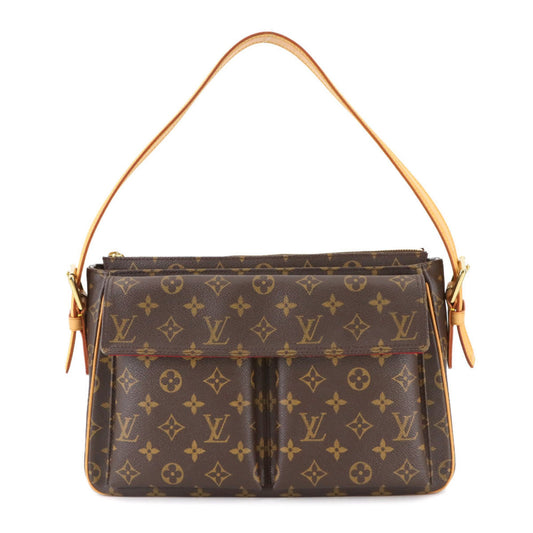 Louis Vuitton Monogram Canvas Brown Shoulder Bags