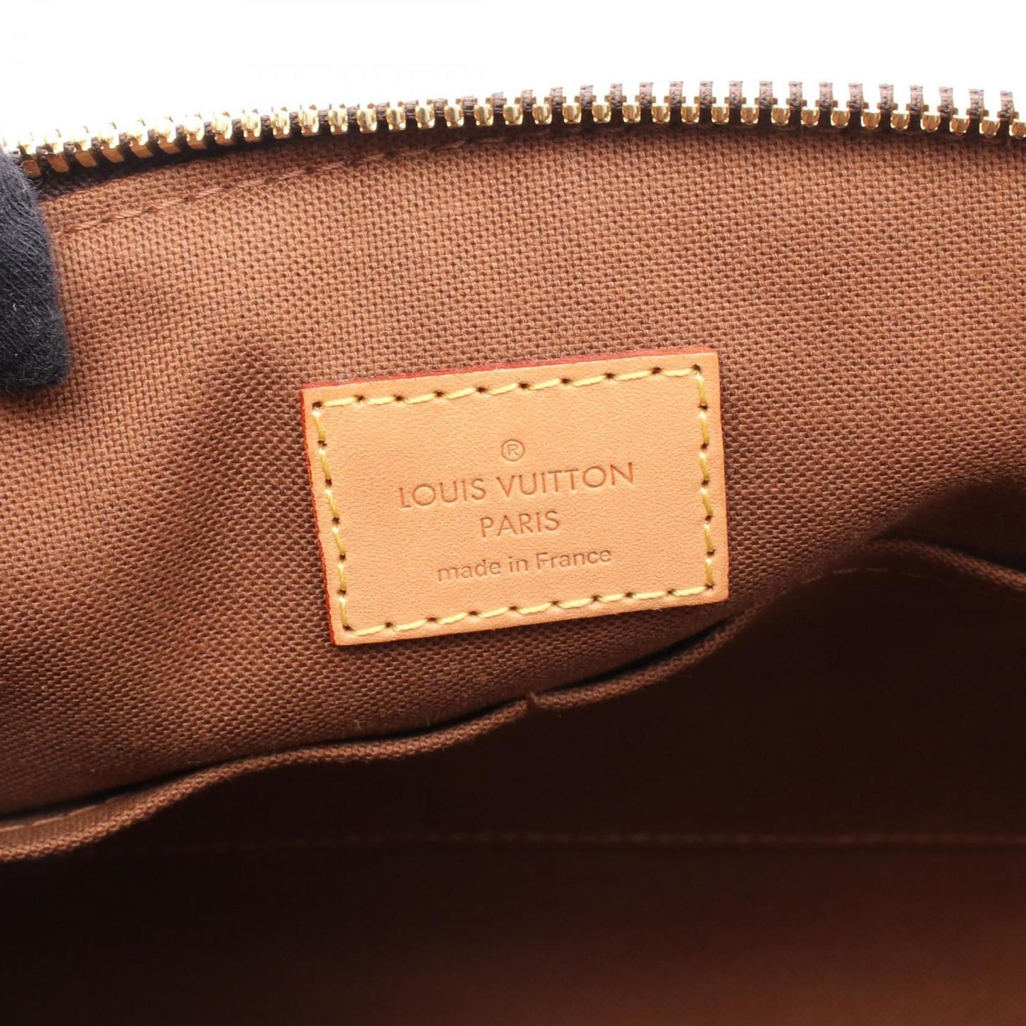 Louis Vuitton Coated Canvas Brown Handbags