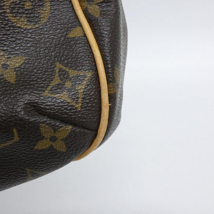 Louis Vuitton Coated Canvas Brown Handbags