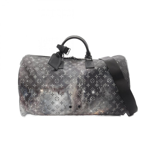Louis Vuitton Coated Canvas Black Travel Bags