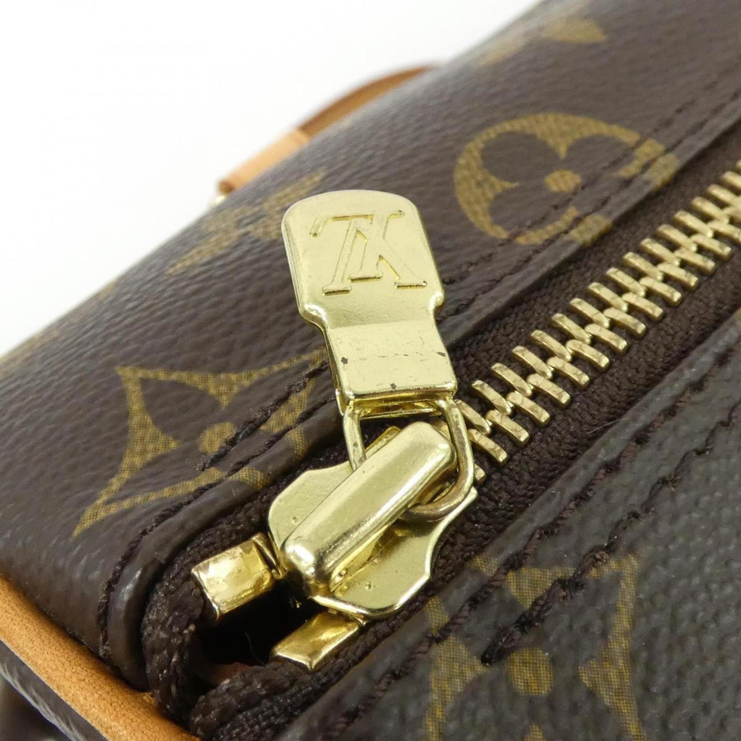 Louis Vuitton Coated Canvas Brown Handbags