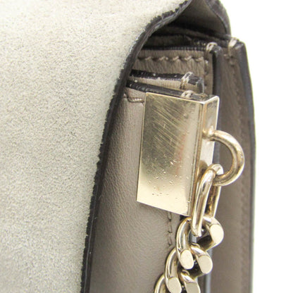 Chloé Other Leather Gray Shoulder Bags
