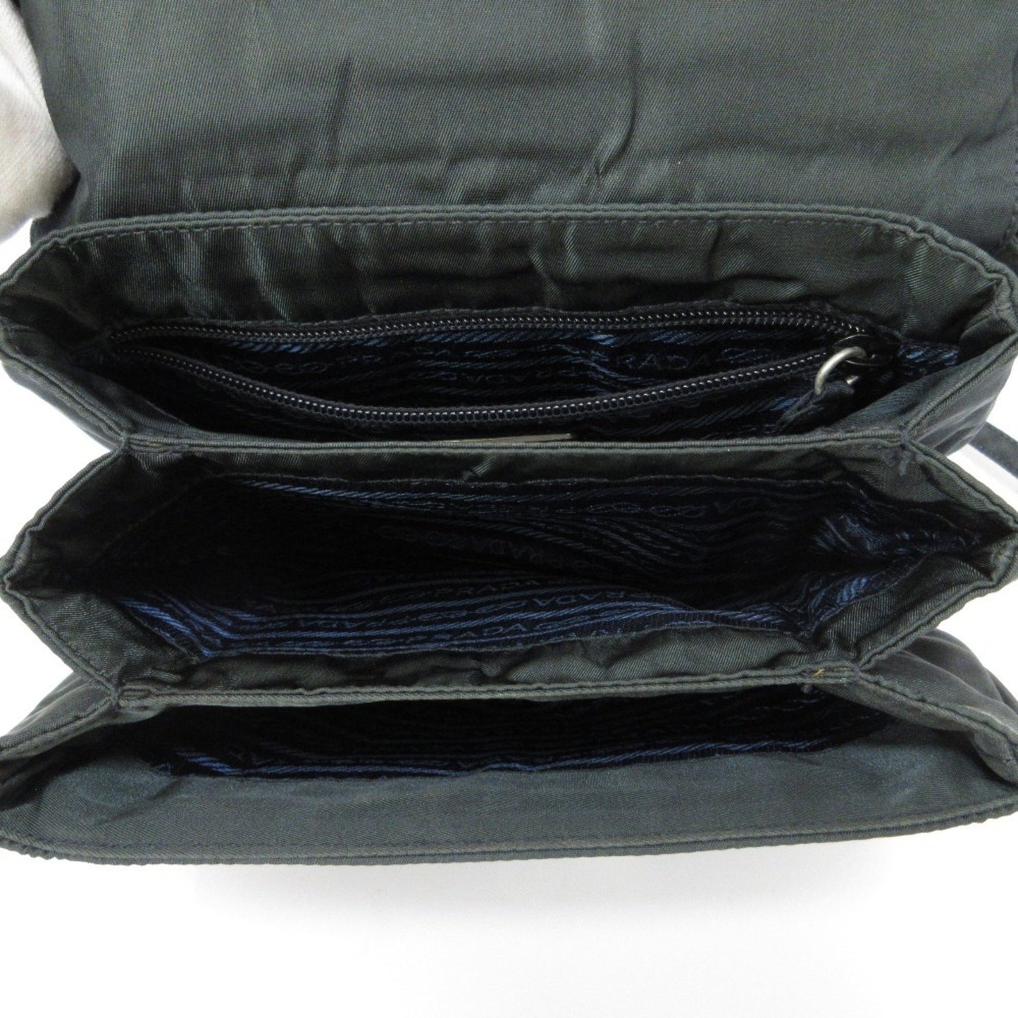Prada Nylon Blue Shoulder Bags