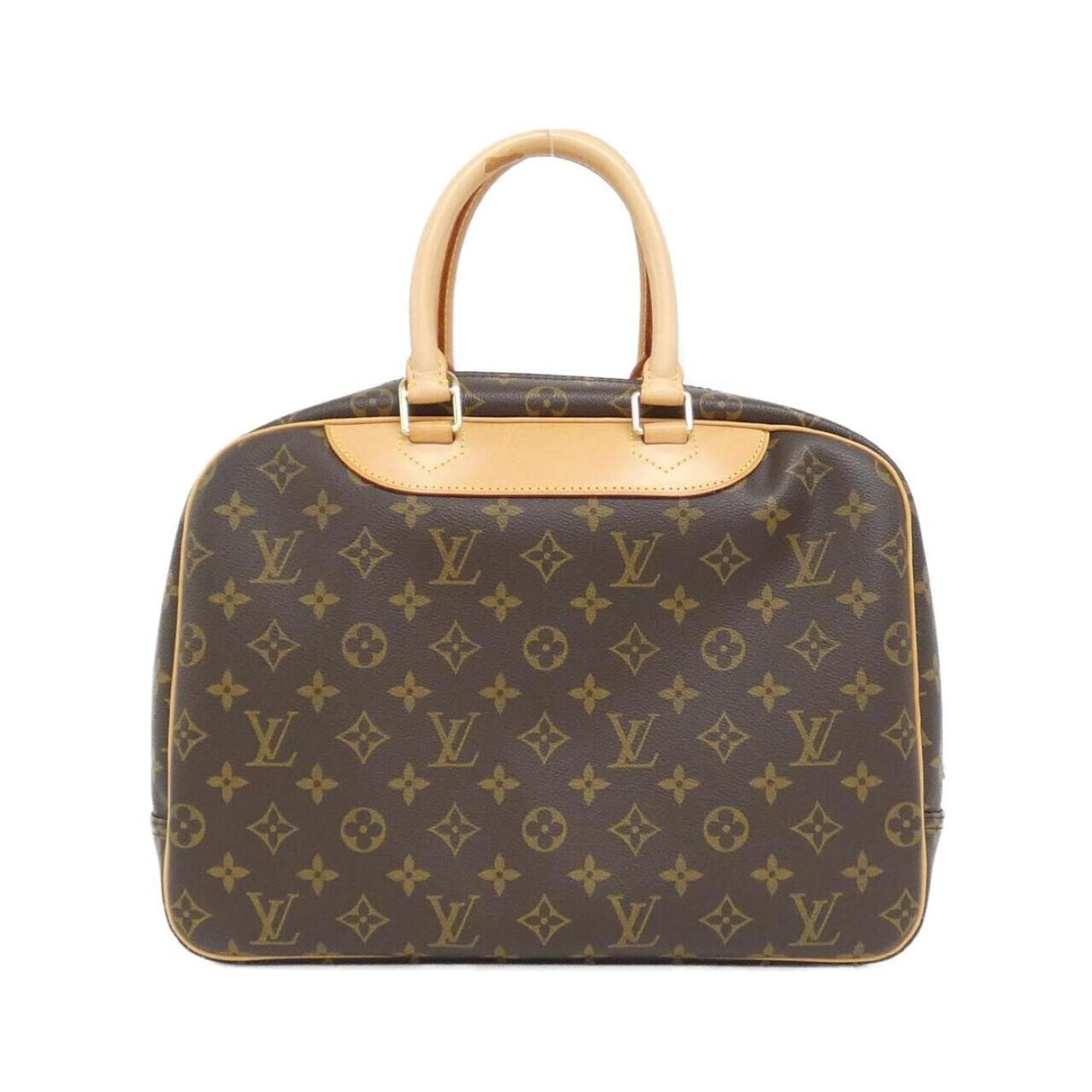 Louis Vuitton Coated Canvas Brown Handbags