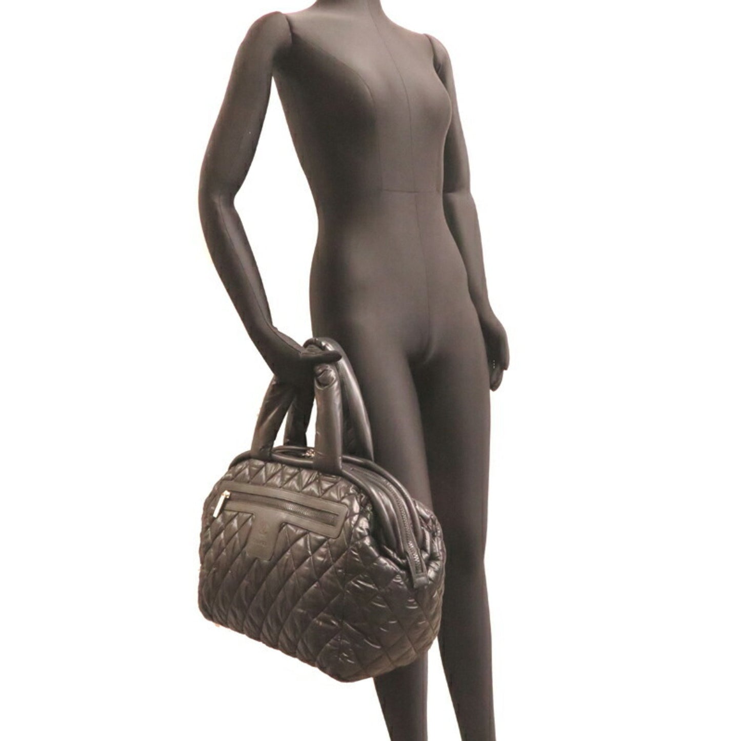 Chanel Nylon Black Handbags
