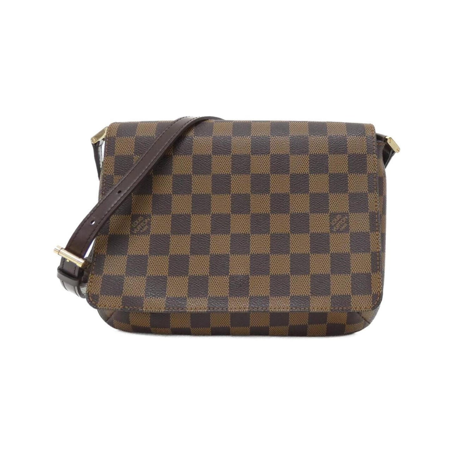 Louis Vuitton Coated Canvas Brown Shoulder Bags