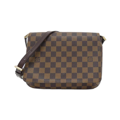 Louis Vuitton Coated Canvas Brown Shoulder Bags