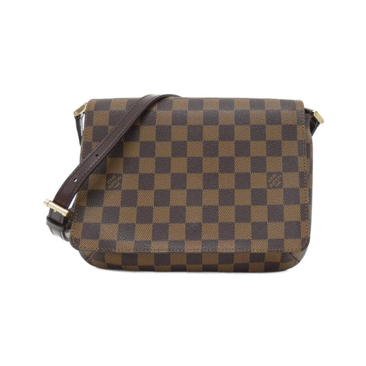 Louis Vuitton Coated Canvas Brown Shoulder Bags