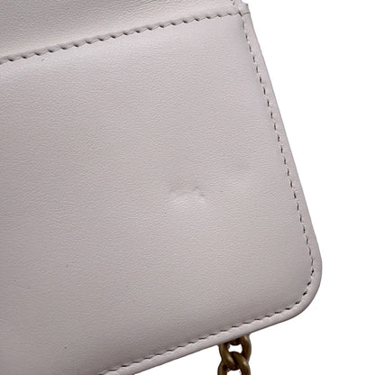 Chanel Calfskin White Shoulder Bags