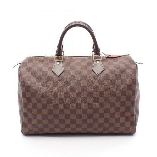 Louis Vuitton Coated Canvas Brown Handbags
