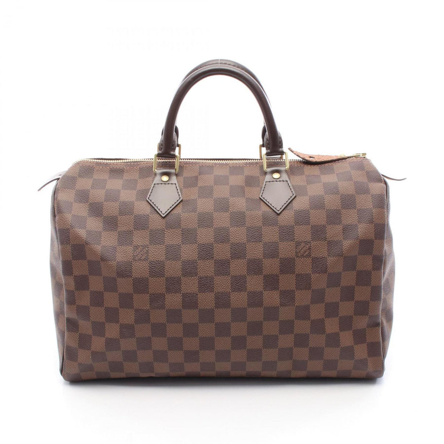 Louis Vuitton Coated Canvas Brown Handbags