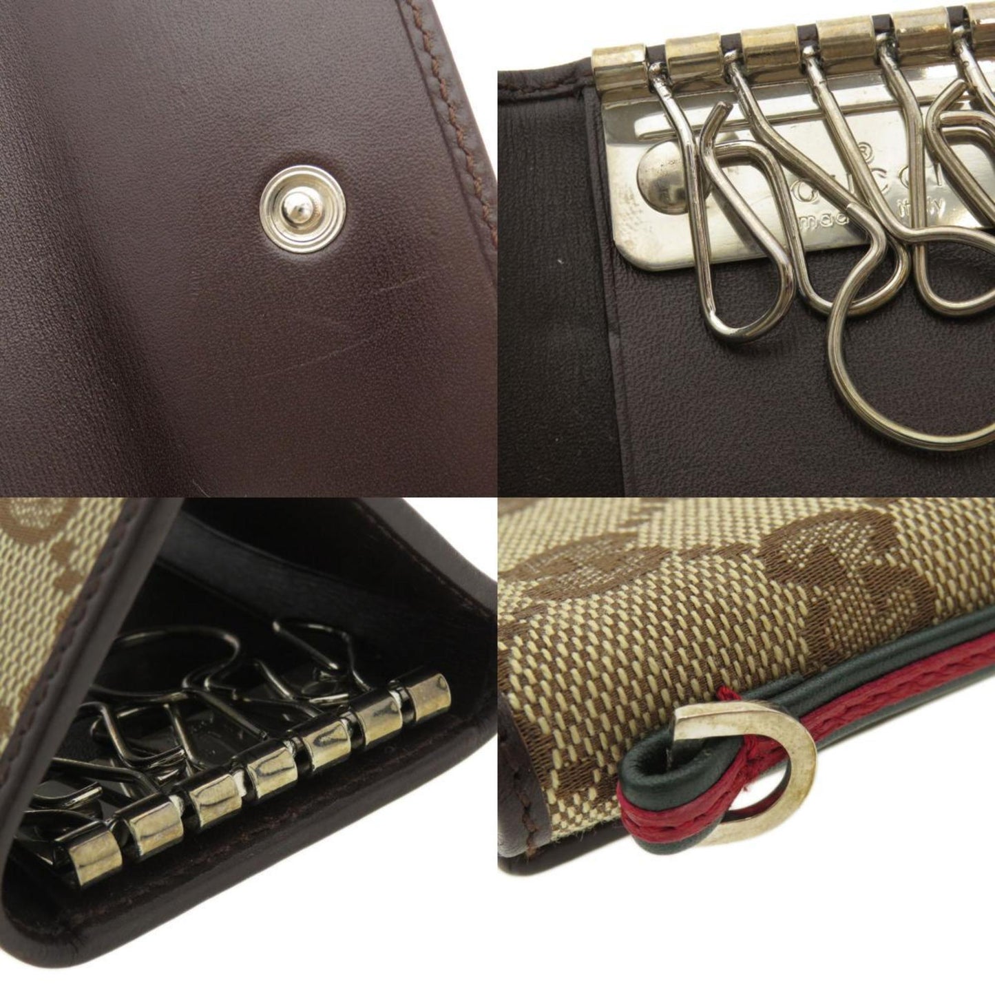 Gucci Canvas Brown Cases