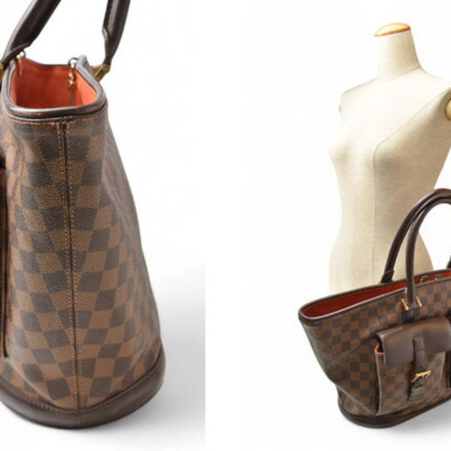 Louis Vuitton Monogram Canvas Brown Shoulder Bags