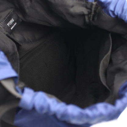 Fendi Nylon Blue Backpacks