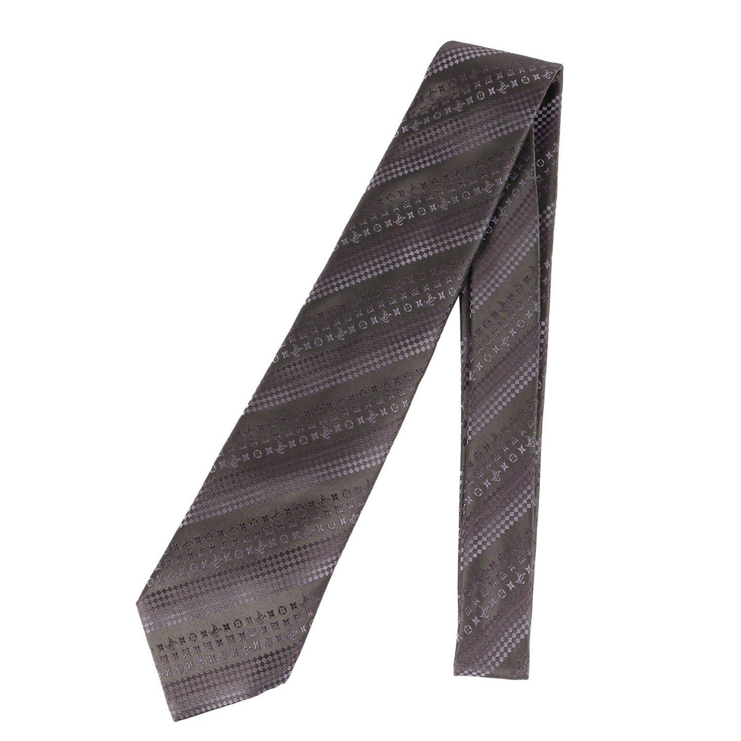 Louis Vuitton Silk Purple Ties