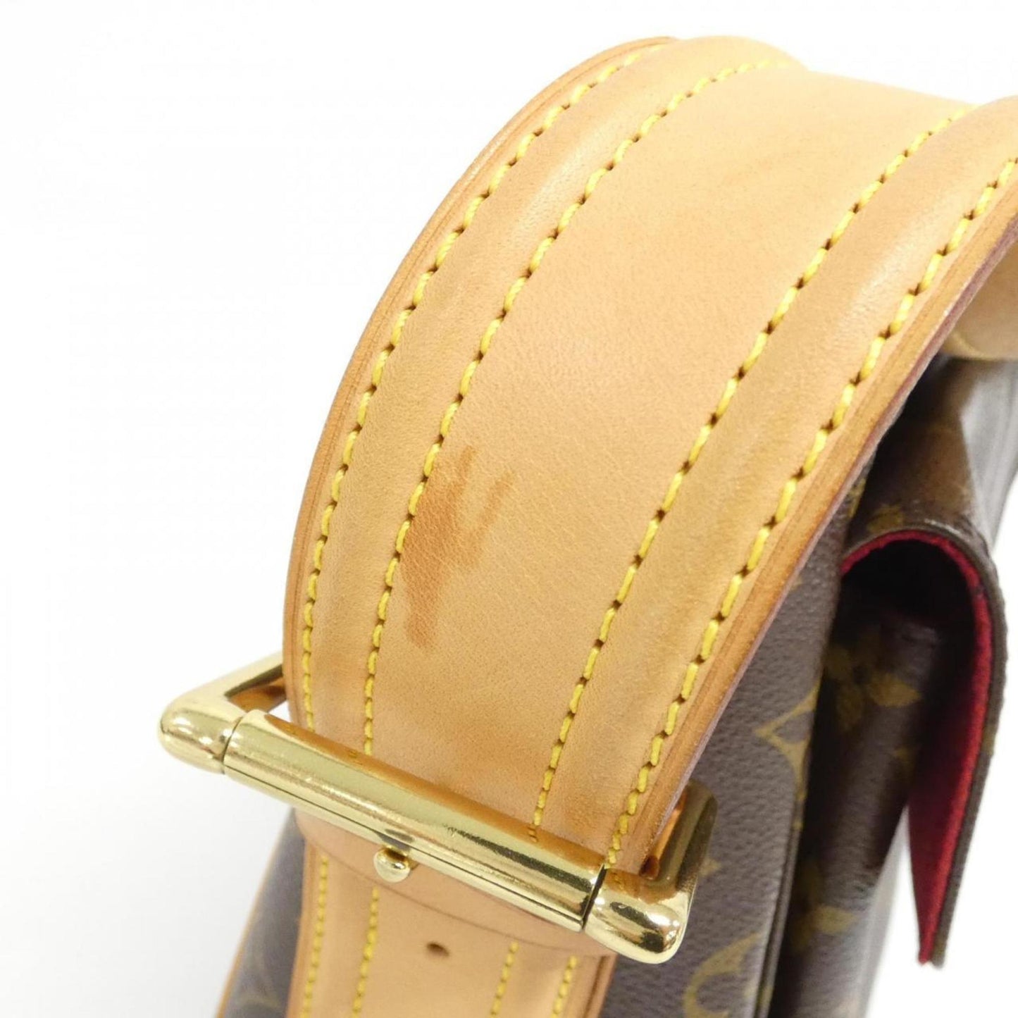 Louis Vuitton Coated Canvas Brown Shoulder Bags