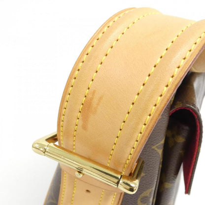 Louis Vuitton Coated Canvas Brown Shoulder Bags