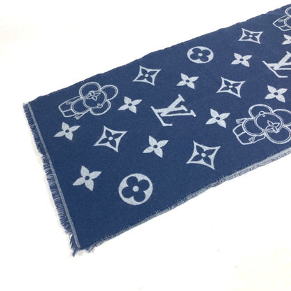 Louis Vuitton Wool Blue Scarves