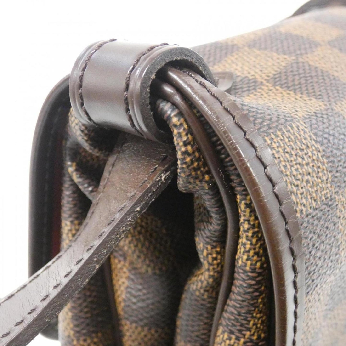Louis Vuitton Coated Canvas Brown Shoulder Bags