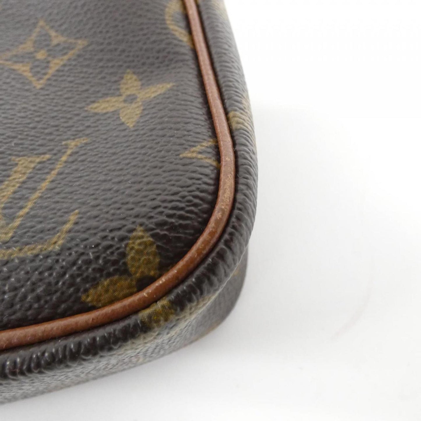 Louis Vuitton Coated Canvas Brown Shoulder Bags
