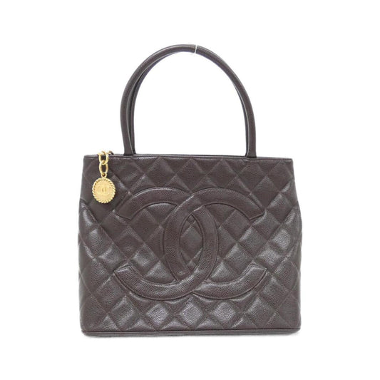 Chanel Calfskin Brown Handbags