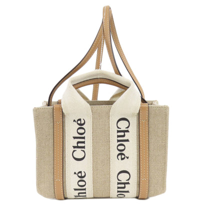 Chloé Canvas Brown Handbags