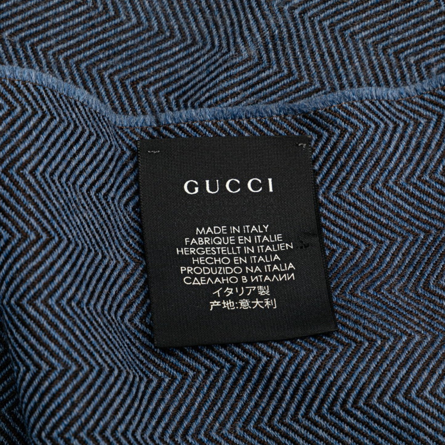 Gucci Wool Blue Scarves