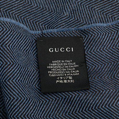 Gucci Wool Blue Scarves